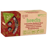 Pain de lin séché à la betterave rouge sans gluten BIO 70 g - PAPAGRIN